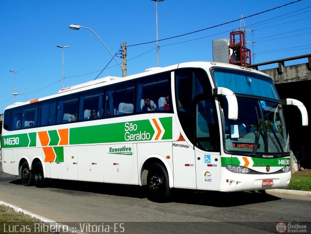 Cia. São Geraldo de Viação 14630 na cidade de Vitória, Espírito Santo, Brasil, por Lucas  Ribeiro. Número da foto: #537203.