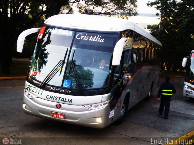 Expresso Cristália 202111 na cidade de São Paulo, São Paulo, Brasil, por Luiz Henrique. Número da foto: #539203.
