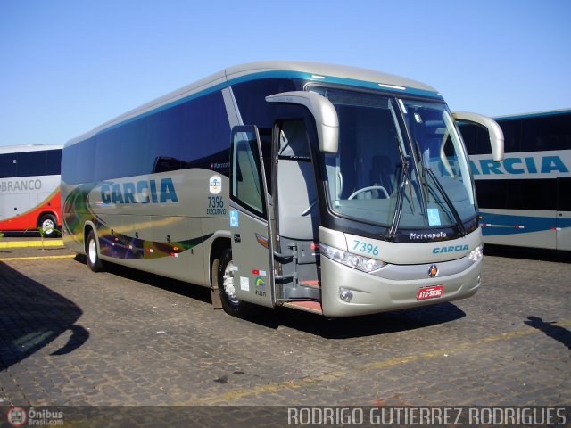 Viação Garcia 7396 na cidade de Londrina, Paraná, Brasil, por Rodrigo  Gutierrez Rodrigues. Número da foto: #538941.