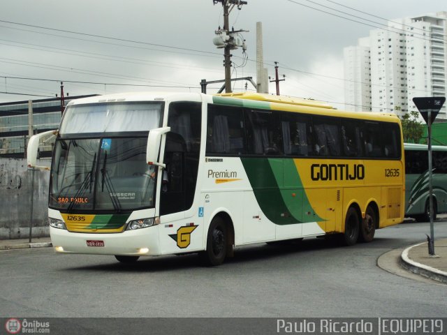 Empresa Gontijo de Transportes 12635 na cidade de São Paulo, São Paulo, Brasil, por Paulo Ricardo. Número da foto: #538880.