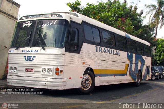 Translal Locadora 1957 na cidade de São Roque, São Paulo, Brasil, por Cleber C.  Moreira. Número da foto: #539129.