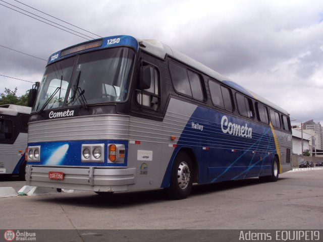 Viação Cometa 1250 na cidade de São Paulo, São Paulo, Brasil, por Adems  Equipe 19. ID da foto: 516847.