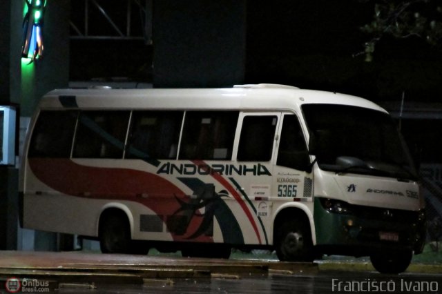 Empresa de Transportes Andorinha 5365 na cidade de Presidente Prudente, São Paulo, Brasil, por Francisco Ivano. ID da foto: 516127.