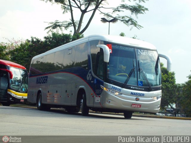 Viação Nasser 209115 na cidade de São Paulo, São Paulo, Brasil, por Paulo Ricardo. Número da foto: #516928.