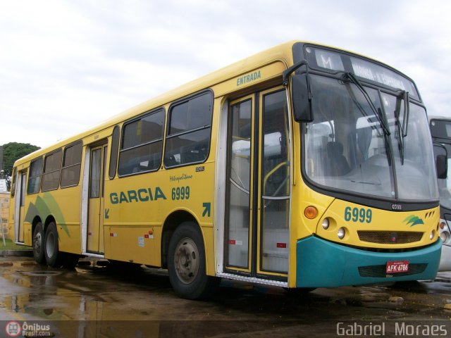 Viação Garcia 6999 na cidade de Maringá, Paraná, Brasil, por Gabriel  Moraes. Número da foto: #516332.