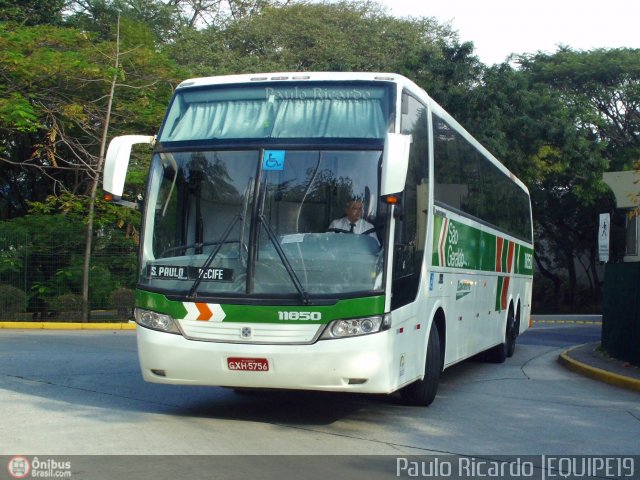 Cia. São Geraldo de Viação 11850 na cidade de São Paulo, São Paulo, Brasil, por Paulo Ricardo. ID da foto: 516902.