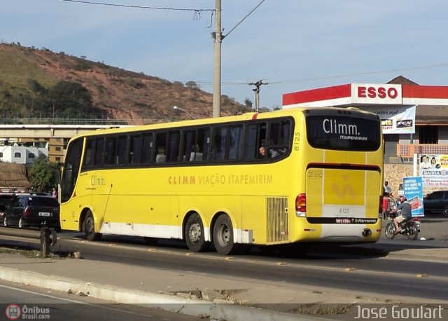 Viação Itapemirim 8125 na cidade de Muriaé, Minas Gerais, Brasil, por José Goulart. Número da foto: #516966.