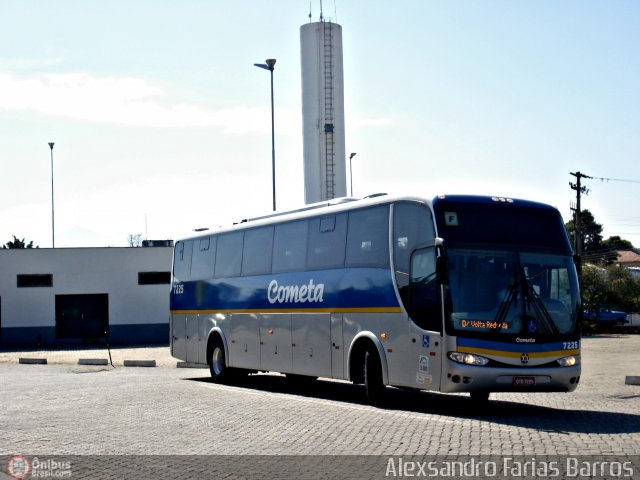 Viação Cometa 7225 na cidade de Resende, Rio de Janeiro, Brasil, por Alexsandro Farias Barros. Número da foto: #516871.