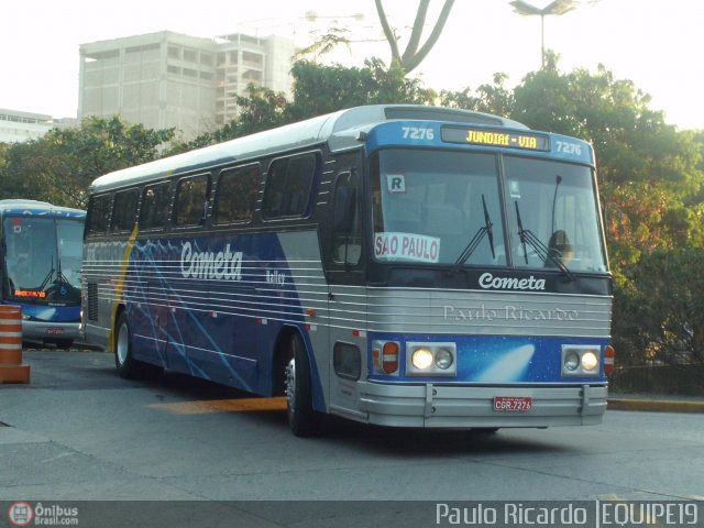 Viação Cometa 7276 na cidade de São Paulo, São Paulo, Brasil, por Paulo Ricardo. ID da foto: 516911.