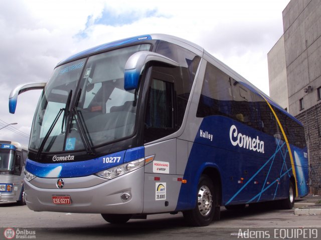 Viação Cometa 10277 na cidade de São Paulo, São Paulo, Brasil, por Adems  Equipe 19. ID da foto: 516855.