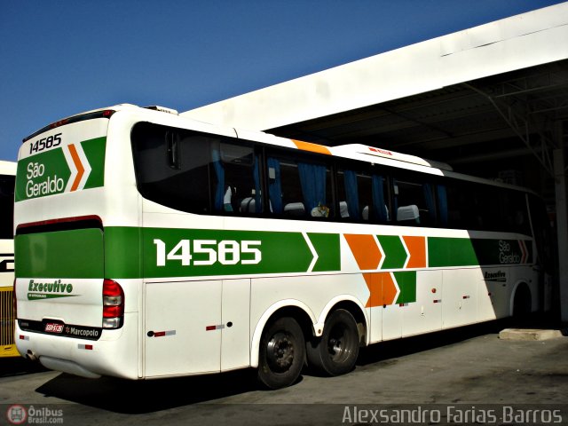 Cia. São Geraldo de Viação 14585 na cidade de Roseira, São Paulo, Brasil, por Alexsandro Farias Barros. Número da foto: #539501.