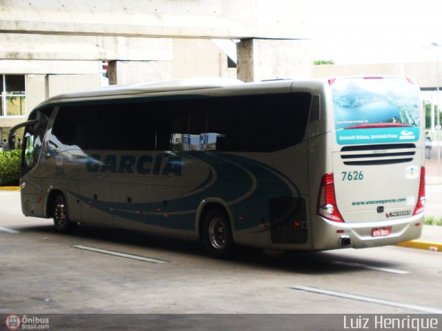 Viação Garcia 7626 na cidade de Campinas, São Paulo, Brasil, por Luiz Henrique. ID da foto: 539742.