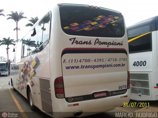 Trans Pompiani 9070 na cidade de Aparecida, São Paulo, Brasil, por Márcio  Rodrigo. Número da foto: #540170.