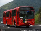 Empresa Metropolitana 129 na cidade de Petrópolis, Rio de Janeiro, Brasil, por Ricardo Barboza da Silva Júnior. Número da foto: #:id.
