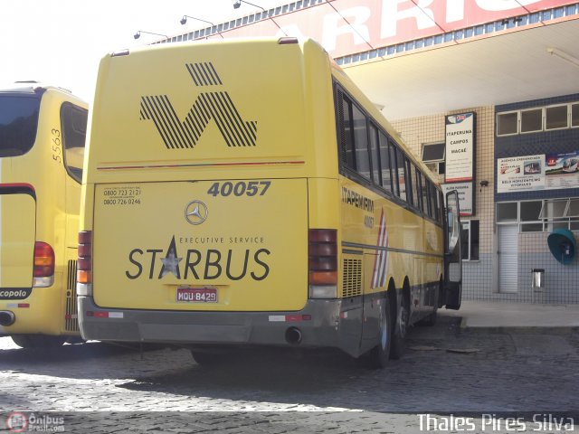 Viação Itapemirim 40057 na cidade de Manhuaçu, Minas Gerais, Brasil, por Thales Pires Silva. Número da foto: #541268.