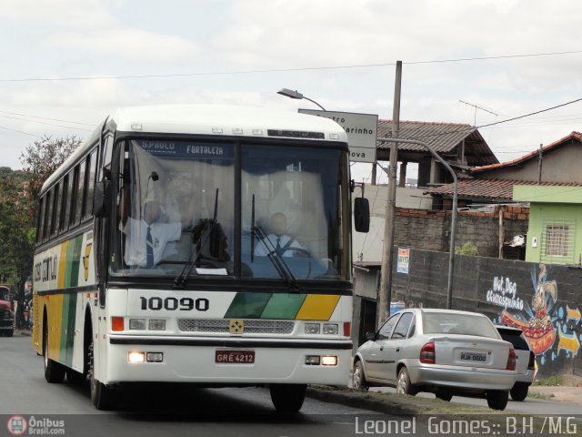 Empresa Gontijo de Transportes 10090 na cidade de Belo Horizonte, Minas Gerais, Brasil, por Leonel  Gomes dos Santos. Número da foto: #543039.