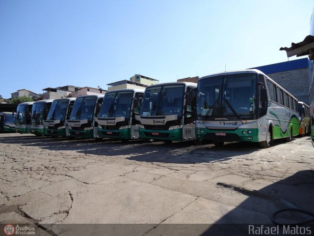 Turin Transportes GARAGEM na cidade de Conselheiro Lafaiete, Minas Gerais, Brasil, por Rafael Matos. Número da foto: #542907.