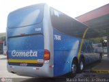 Viação Cometa 7680 na cidade de Queluz, São Paulo, Brasil, por Marco Aurélio de Oliveira. Número da foto: #543255.
