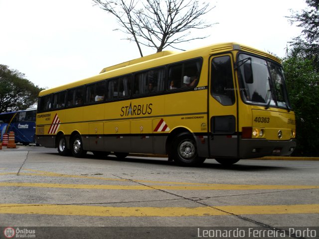 Viação Itapemirim 40363 na cidade de São Paulo, São Paulo, Brasil, por Leonardo Ferreira Porto. ID da foto: 545703.