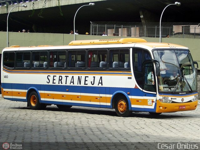 Viação Sertaneja 1450 na cidade de Belo Horizonte, Minas Gerais, Brasil, por César Ônibus. Número da foto: #544727.