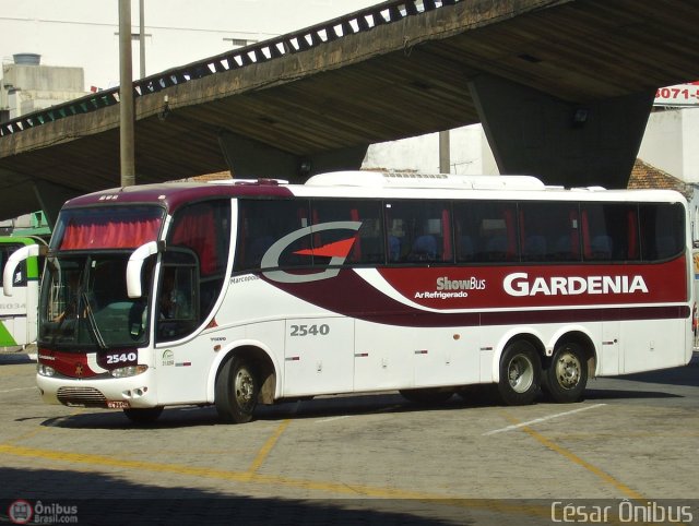 Expresso Gardenia 2540 na cidade de Belo Horizonte, Minas Gerais, Brasil, por César Ônibus. ID da foto: 545945.