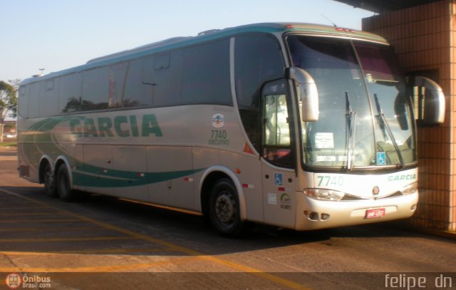 Viação Garcia 7740 na cidade de Cascavel, Paraná, Brasil, por Felipe  Dn. Número da foto: #546988.