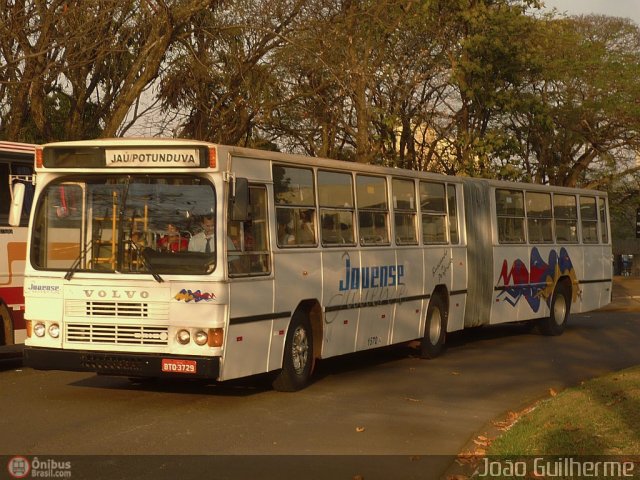 Auto Viação Jauense 1570 na cidade de Jaú, São Paulo, Brasil, por João Guilherme Lopes. ID da foto: 547446.