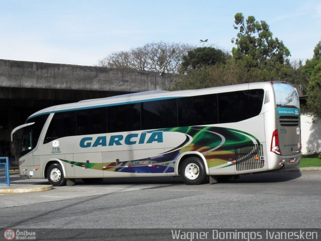 Viação Garcia 7776 na cidade de Curitiba, Paraná, Brasil, por Wagner Domingos Ivanesken. ID da foto: 549120.