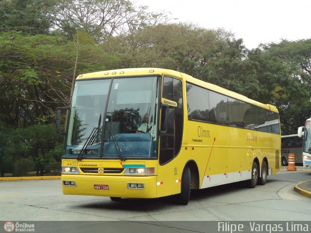 Viação Itapemirim 44005 na cidade de São Paulo, São Paulo, Brasil, por Filipe  Vargas Lima. ID da foto: 548775.