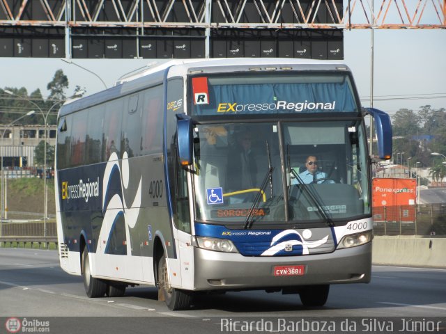 Expresso Regional 4000 na cidade de Jandira, São Paulo, Brasil, por Ricardo Barboza da Silva Júnior. Número da foto: #549762.