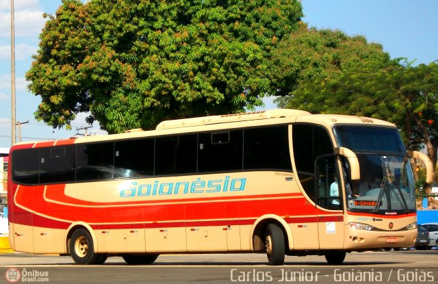 Auto Viação Goianésia 151003-3 na cidade de Goiânia, Goiás, Brasil, por Carlos Júnior. ID da foto: 550762.