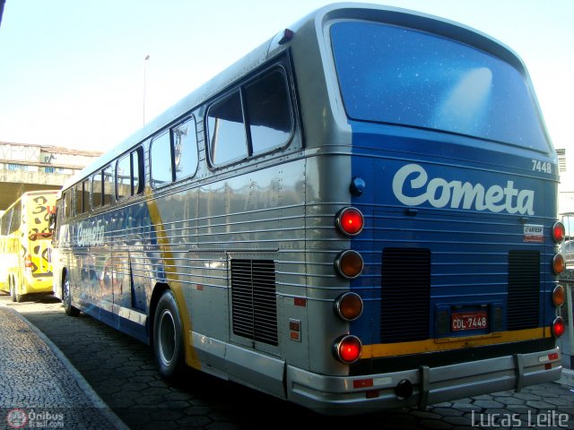 Viação Cometa 7448 na cidade de Belo Horizonte, Minas Gerais, Brasil, por Lucas Leite. Número da foto: #551057.