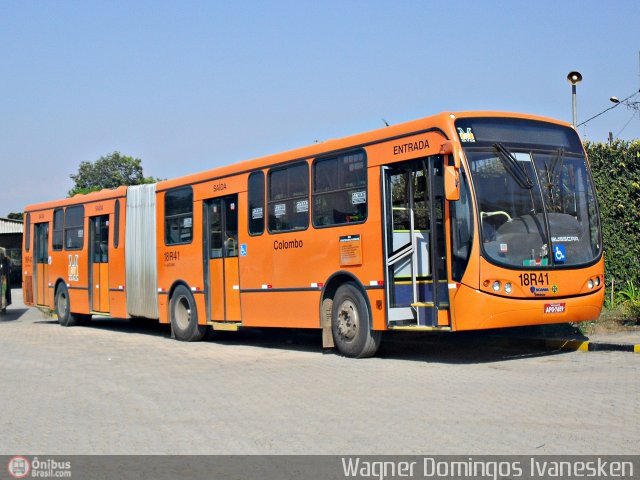 Auto Viação Santo Antônio 18R41 na cidade de Colombo, Paraná, Brasil, por Wagner Domingos Ivanesken. ID da foto: 551523.