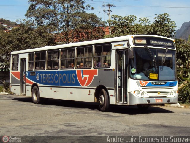 Viação Teresópolis 2020 na cidade de Teresópolis, Rio de Janeiro, Brasil, por André Luiz Gomes de Souza. ID da foto: 518481.