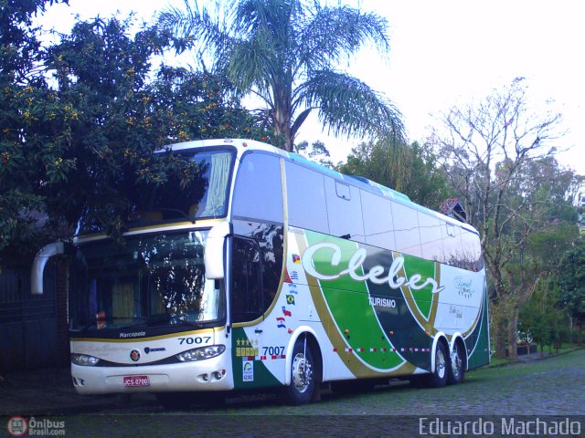 Cleber Turismo 7007 na cidade de Encantado, Rio Grande do Sul, Brasil, por Eduardo Machado. Número da foto: #552189.