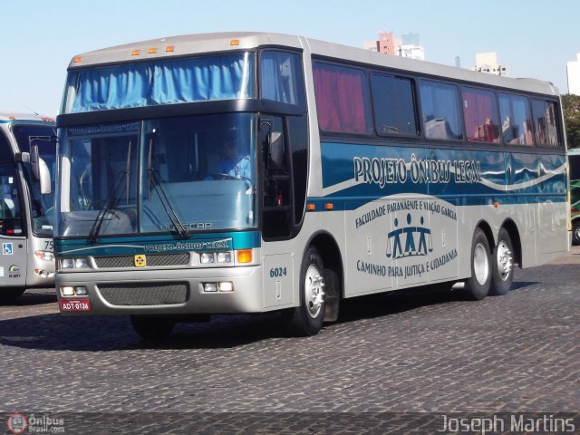 Viação Garcia 6024 na cidade de Londrina, Paraná, Brasil, por Joseph Martins. Número da foto: #553071.