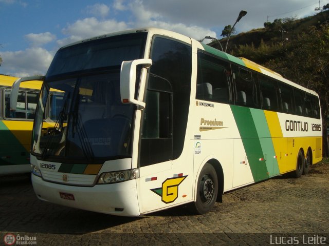 Empresa Gontijo de Transportes 12885 na cidade de Belo Horizonte, Minas Gerais, Brasil, por Lucas Leite. Número da foto: #518915.
