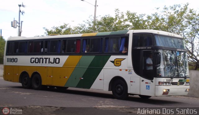 Empresa Gontijo de Transportes 11180 na cidade de Barro, Ceará, Brasil, por Adriano dos Santos. ID da foto: 519408.