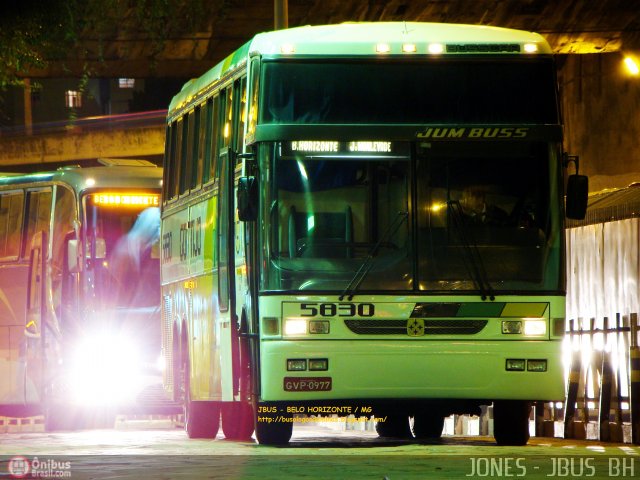 Empresa Gontijo de Transportes 5830 na cidade de Belo Horizonte, Minas Gerais, Brasil, por Jones Bh. ID da foto: 522083.