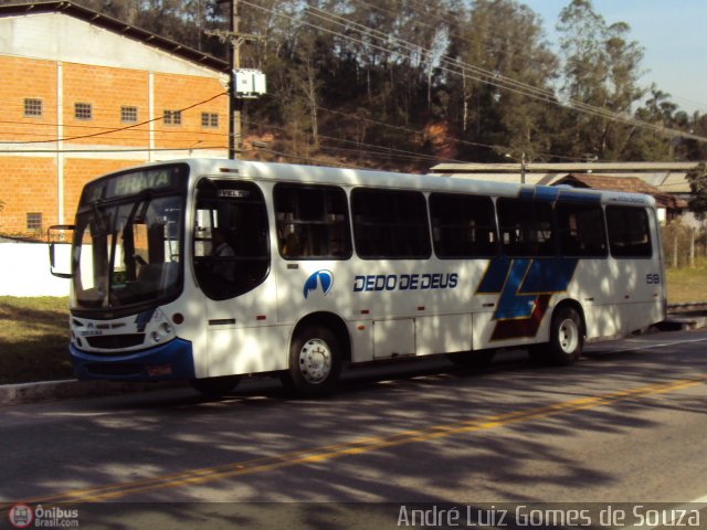 Viação Dedo de Deus 59 na cidade de Teresópolis, Rio de Janeiro, Brasil, por André Luiz Gomes de Souza. Número da foto: #522933.