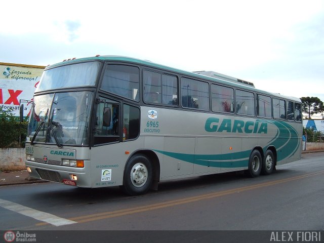 Viação Garcia 6965 na cidade de Arapongas, Paraná, Brasil, por Alex Fiori. Número da foto: #524239.