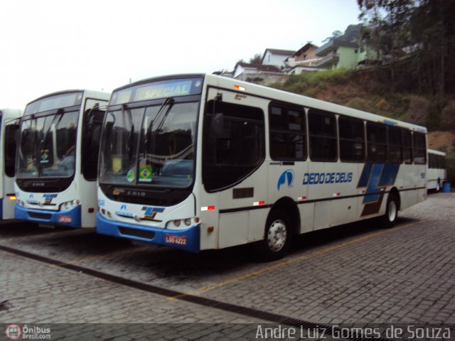 Viação Dedo de Deus 52 na cidade de Teresópolis, Rio de Janeiro, Brasil, por André Luiz Gomes de Souza. Número da foto: #525021.