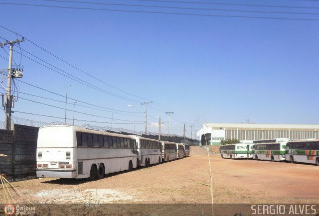 Empresa Gontijo de Transportes  na cidade de Contagem, Minas Gerais, Brasil, por Sergio Alves. Número da foto: #526069.