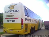 Empresa Gontijo de Transportes 12870 na cidade de Várzea da Palma, Minas Gerais, Brasil, por Wágner  Gontijo. Número da foto: #:id.