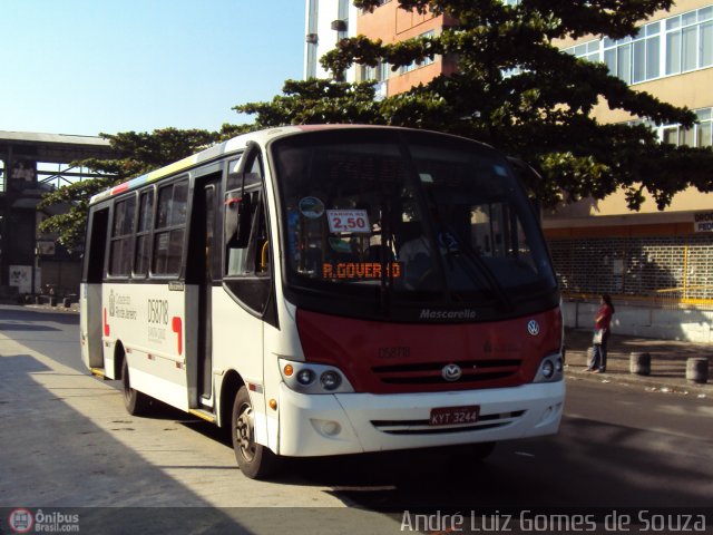 Auto Viação Bangu D58718 na cidade de Rio de Janeiro, Rio de Janeiro, Brasil, por André Luiz Gomes de Souza. Número da foto: #565823.