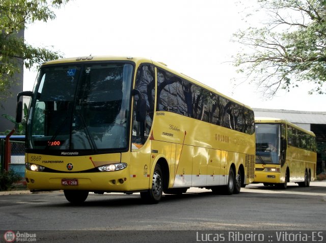 Viação Itapemirim 5869 na cidade de Vitória, Espírito Santo, Brasil, por Lucas  Ribeiro. Número da foto: #565455.
