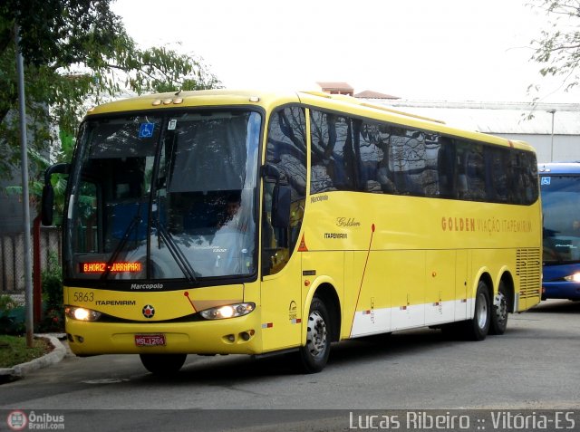 Viação Itapemirim 5863 na cidade de Vitória, Espírito Santo, Brasil, por Lucas  Ribeiro. Número da foto: #565453.