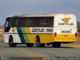 Empresa Gontijo de Transportes 3095 na cidade de Belo Campo, Bahia, Brasil, por Welder Dias. Número da foto: #565975.