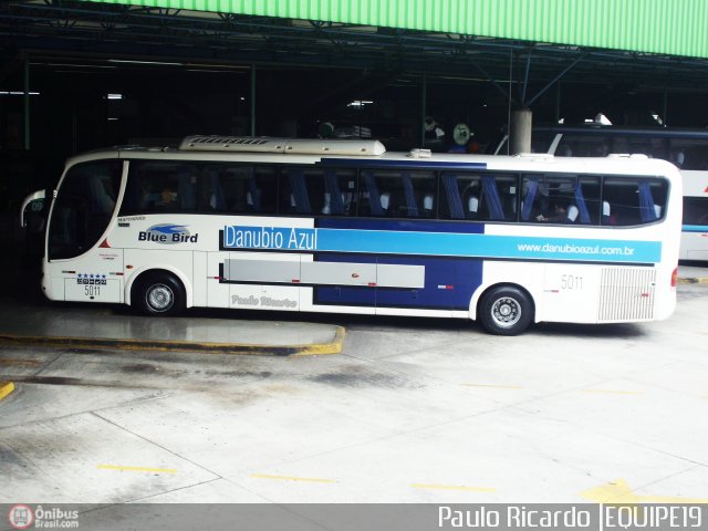 VIDA - Viação Danúbio Azul 5011 na cidade de São Paulo, São Paulo, Brasil, por Paulo Ricardo. Número da foto: #567886.