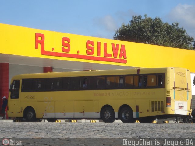 Viação Itapemirim 41019 na cidade de Jequié, Bahia, Brasil, por Diego Charlis Coelho. Número da foto: #567799.